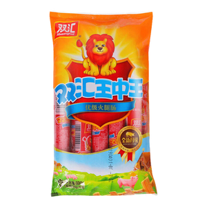 双汇王中王优级火腿肠600g/袋休闲零食早餐香肠火腿露营出游方便面