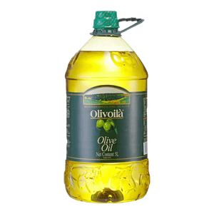 欧丽薇兰 Olivoila【保真橄榄油】食用油 橄榄油 压榨纯正橄榄油5L 