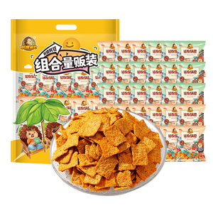 刺猬阿甘花椒锅巴450g休闲零食宿舍追剧解馋组合装花椒+椒香(15g*30袋)