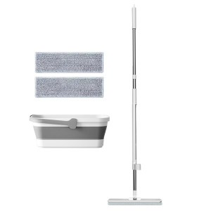 索邦（sobam）拖把家用一拖净带桶免手洗2024新拖布平板拖把36cm懒人拖地神器
