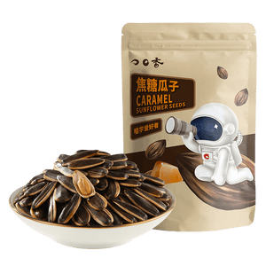 MAOKE焦糖瓜子500g*1袋 大包装炒货葵花籽团购休闲零食小吃