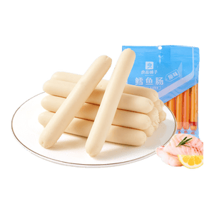 良品铺子 鳕鱼肠(原味)100g海鲜熟食鱼类制品小吃即食海味休闲零食