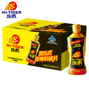 乐虎（HI-TIGER）牛磺酸增强型 氨基酸维生素功能饮料瓶装整箱 适合运动年轻人群 乐虎380ml*15瓶