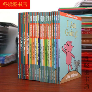 小猪小象系列25册英文绘本Elephant&Piggie小猪和小象25本点读版 全2季