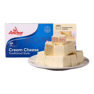 安佳(Anchor)奶油芝士1kg 新西兰进口 蛋糕面包甜点 烘焙原料