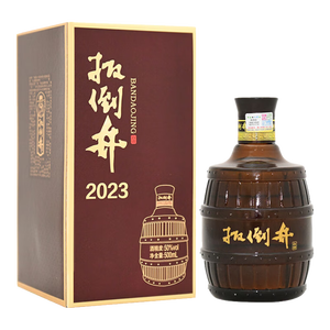 扳倒井白酒 50度2023纯粮食酿造浓香型优级白酒 口粮酒自饮送礼白酒 50度 500mL 1瓶