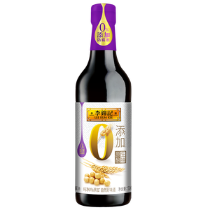 李锦记0添加原酿生抽500ml【0添加 一级】 安心健康 头道精华 酿造酱油