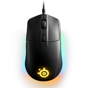 赛睿(SteelSeries)全制霸系列Rival 3 有线鼠标 电竞游戏鼠标 77g 轻量设计 6键可编程 1对1追踪黑色