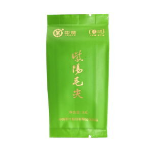 怀旧年代中茶绿茶 紫阳毛尖春茶2024新茶3克袋装茶叶自己喝的高山茶