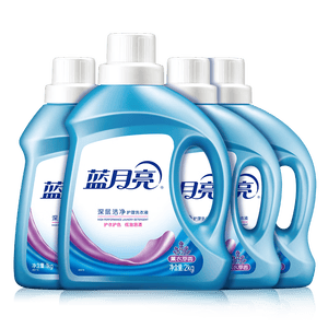 蓝月亮 深层洁净洗衣液 薰衣草香 2kg瓶+1kg*3瓶 强效除螨 高效去污