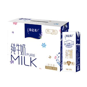 蒙牛特仑苏纯牛奶250ml*6盒 3.6g乳蛋白 尝鲜试用装 送礼盒装