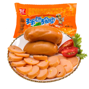 双汇玉米热狗肠32g*12支火腿肠休闲零食香肠方便面伴侣速食方便面
