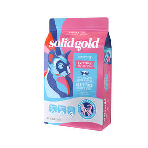 素力高（SolidGold）进口高蛋白鲜肉三文鱼含鱼油美毛减少掉毛成猫粮12磅/5.44kg