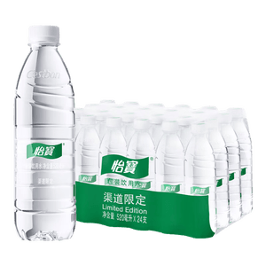 怡宝包装饮用水520ml*24瓶[彩膜],24联包   渠道限定