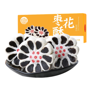 稻香村DXC 特色糕点 休闲点心 零食饼干 枣花酥210g