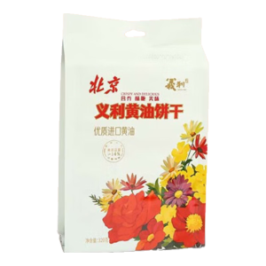 义利义利黄油饼干 下午茶零食中华老字号特产 320g（普通装）出行便携