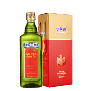 贝蒂斯（BETIS）特级初榨橄榄油 750ml/瓶 食用油 西班牙原装进口 单只礼盒 