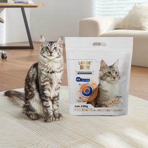 lorde里兜猫砂膨润土豆腐混合猫砂 囤货装2.5kg*6袋