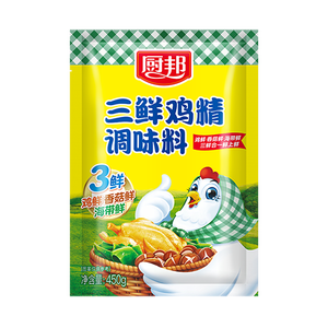 厨邦三鲜鸡精450g 袋装 加倍提鲜增香 火锅煲汤凉拌炒菜调味料