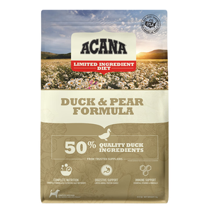 愛肯拿（ACANA）狗粮 鸭肉梨成犬幼犬 低敏去泪痕 全价通用原装进口粮2kg效期26/5