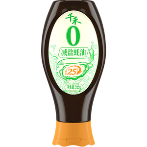 千禾 薄盐蚝油555g 【0添加减盐25%】 炒菜炖煮 点蘸凉拌 挤挤装
