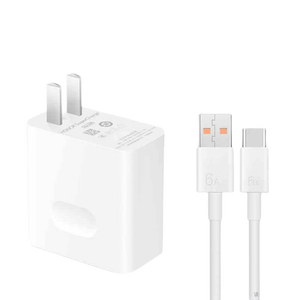 今典66W/100W超级快充套装适用华为充电器mate60/p50p40p30 nova11荣耀70手机40W插头8/9数据线闪充 套装【66W充电器+1米6A线】max数显高品质