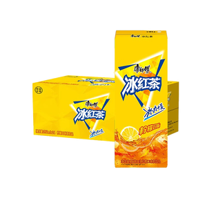 康师傅 冰红茶250ml*24盒 柠檬红茶饮料饮品随身装整箱 热门商品