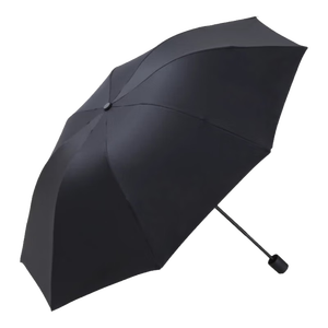 【已售100万】手动UV折叠黑胶防晒防紫外线遮阳晴雨两用伞 【晴雨两用】银胶涂层 颜色随机