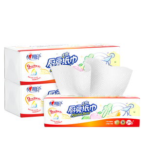 心相印抽纸/厨房用纸70抽*3包 加厚吸油锁水 食品接触级