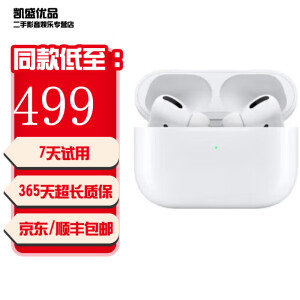 Apple苹果无线蓝牙耳机 AirPods Pro 无线入耳式耳机iPhone 二手耳机 AirPods Pro(耳机+充电盒) 95新