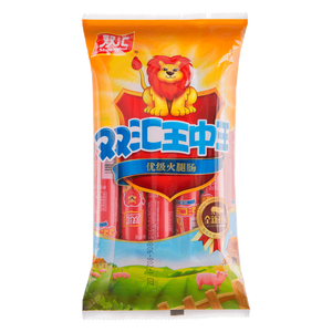 双汇王中王火腿肠香肠618g休闲零食露营出游烧烤方便面伴侣方便面