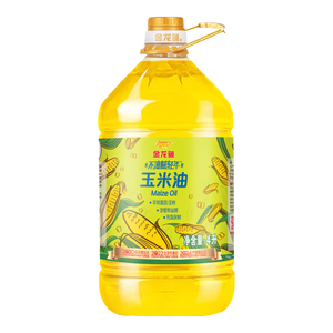 金龙鱼 食用油 非转基因 物理压榨不油腻轻年玉米油4L
