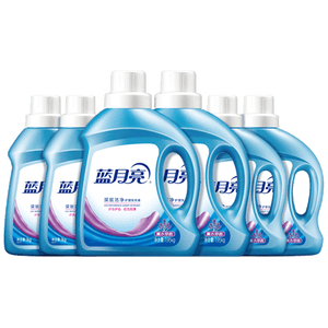 蓝月亮深层洁净洗衣液 薰衣草香 1.95kg*2瓶+1kg*4瓶 高效除螨 强效去污