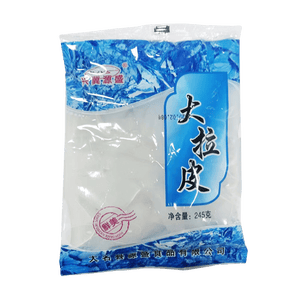 东北大拉皮0脂肪凉拌即食水晶凉皮土豆湿粉条粉皮特产10袋下饭菜 正宗大拉皮245g*1袋【尝尝鲜】