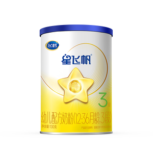 飞鹤星飞帆经典 幼儿配方奶粉 3段(1-3岁) 130g专利OPO【京东试用装】