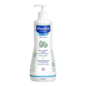 妙思乐（Mustela）儿童洗发水沐浴露二合一500ml 宝宝专用洗发露沐浴露 法国进口