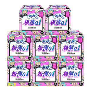 苏菲卫生巾日用棉柔纤巧姨妈巾量大清爽整箱装批发防漏套装整箱卫生巾 【新国标】日用230mm40片