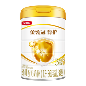 伊利金领冠育护幼儿配方奶粉3段12-36个月960g*1罐【5倍DHA好脑力】