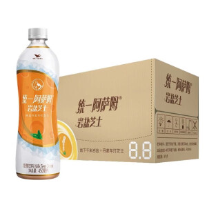 阿萨姆奶茶岩盐芝士风味饮料450ml*15瓶整箱装 阿萨姆岩盐芝士奶茶450ml*15瓶