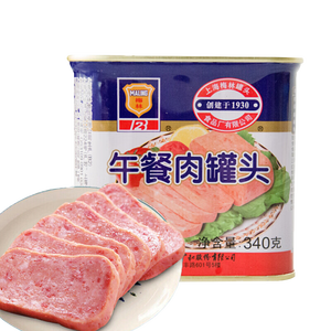 MALING 上海梅林经典午餐肉罐头340g 早餐零食火锅食材不含鸡肉