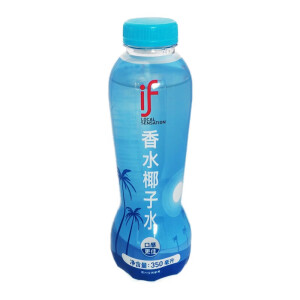 IF泰国进口香水椰子水 100香水椰350ml*12瓶 纯椰青水果汁饮料 if香水椰子水350ml*12瓶