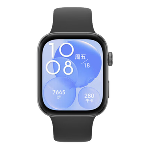 华为（HUAWEI） WATCH FIT 3 智能手表 幻夜黑 轻薄大屏运动减脂运动手表 男女情侣手表 
