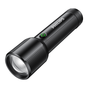 飞利浦（PHILIPS）手电筒强光手电超亮超长续穿天家用小型便携充军知了猴户外应急灯