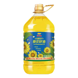 金龙鱼 食用油 物理压榨葵花籽油6.18L