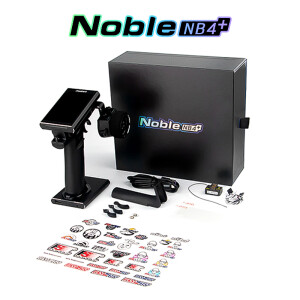 FLYSKY富斯Noble NB4+遥控器8通道2.4G彩屏触控枪控 可左右手切换 NB4+官方标配/配8通道接收机