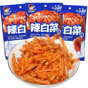 颜雯丽辣白菜辣条袋装调味面制品网红面筋辣条豆干儿时怀旧休闲零食小吃 20g*30包 辣白菜味辣条