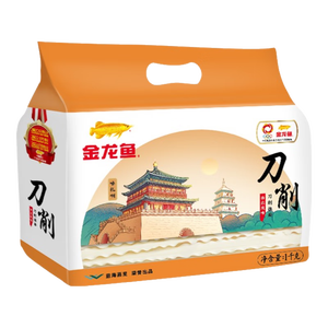 金龙鱼面条挂面 西北风味刀削挂面1kg 宽面 油泼面 烩面