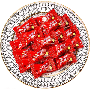 【童年回忆】迷你星球杯麦丽素巧克力味夹心饼干杯零食 麦丽素100个独立包装