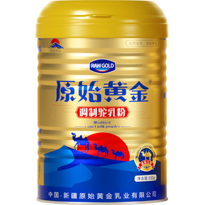 原始黄金骆驼奶粉1罐330g新疆正品益生菌无蔗糖中老年成人奶粉高钙驼乳粉