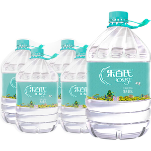 乐百氏饮用水天然水泉水5L桶装水 家庭分享装  5L *4桶